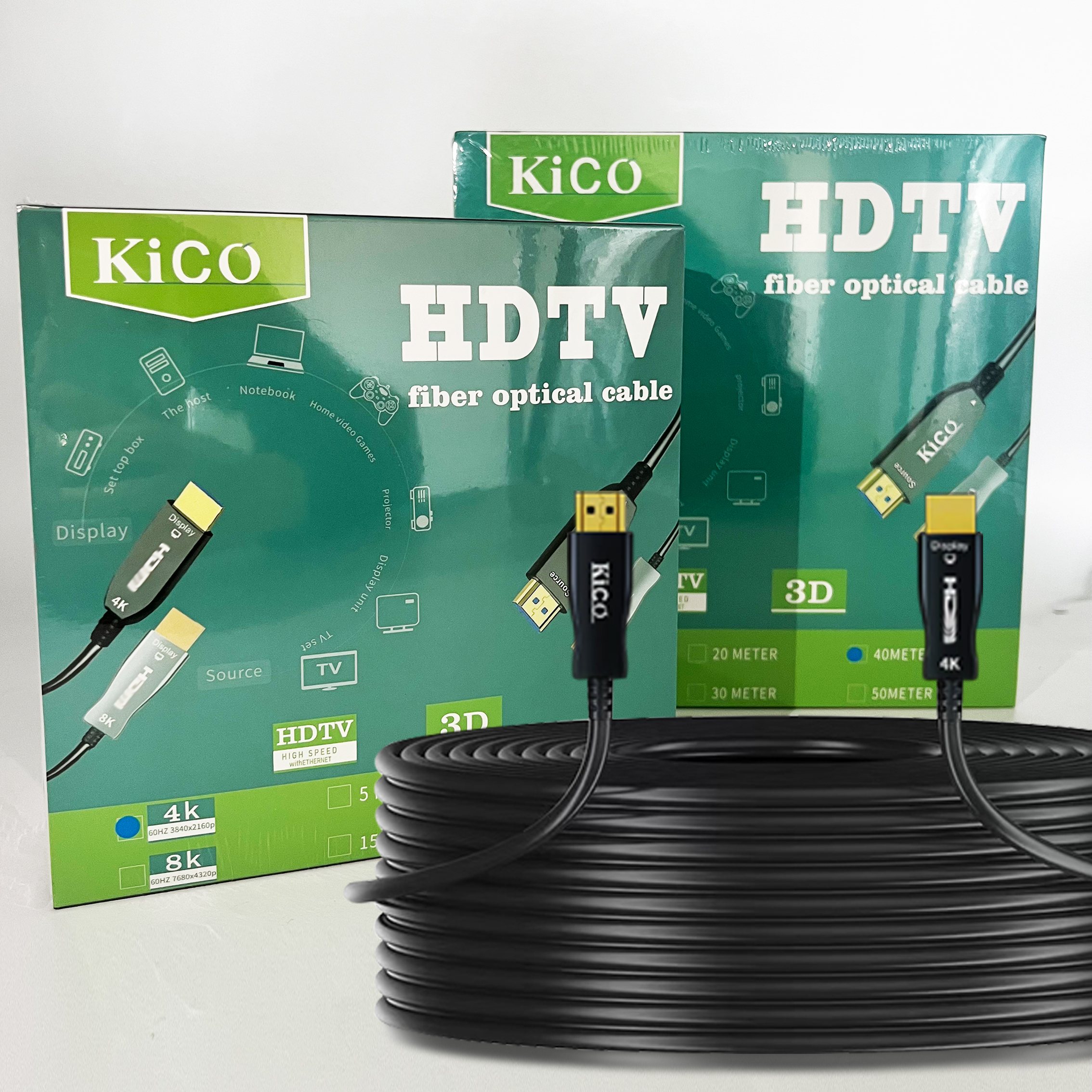 کابل HDMI برند KICO (fiber optic)